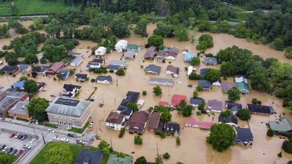Inundaciones en Kentucky, EEUU - Sputnik Mundo