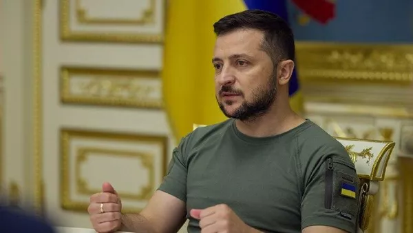El presidente de Ucrania, Volodímir Zelenski El presidente de Ucrania, Volodímir Zelenski - Sputnik Mundo
