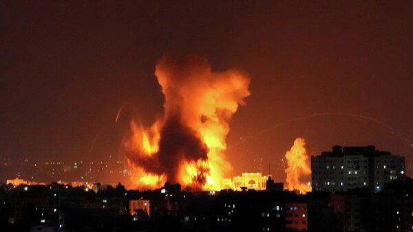 La escalada del conflicto en la Franja de Gaza - Sputnik Mundo