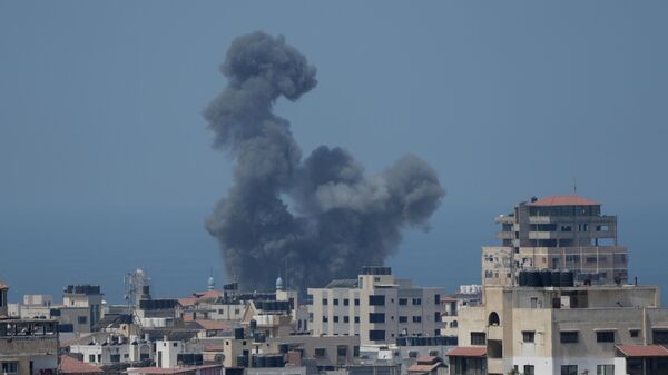 Los ataques de Israel contra Gaza - Sputnik Mundo