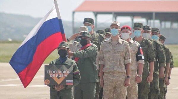 La delegación de Rusia llegó a Venezuela para participar en los Juegos Militares Internacionales Army Games 2022 - Sputnik Mundo