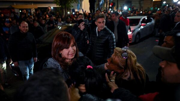 La vicepresidenta de la República, Cristina Fernández de Kirchner - Sputnik Mundo