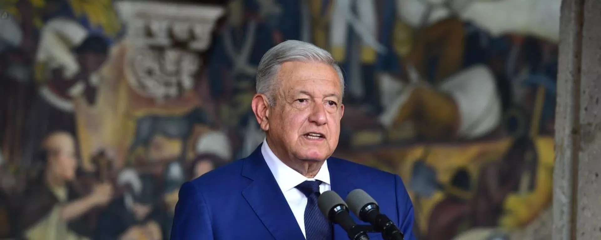 Andrés Manuel López Obrador, presidente de México Andrés Manuel López Obrador, presidente de México - Sputnik Mundo, 1920, 15.05.2023