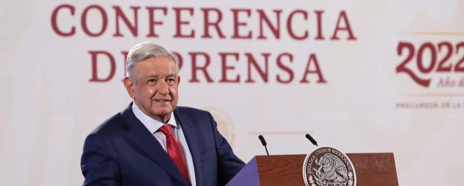 El presidente de México, Andrés Manuel López Obrador - Sputnik Mundo, 1920, 14.10.2022
