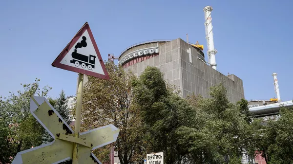 La planta central nuclear de Zaporozhie - Sputnik Mundo