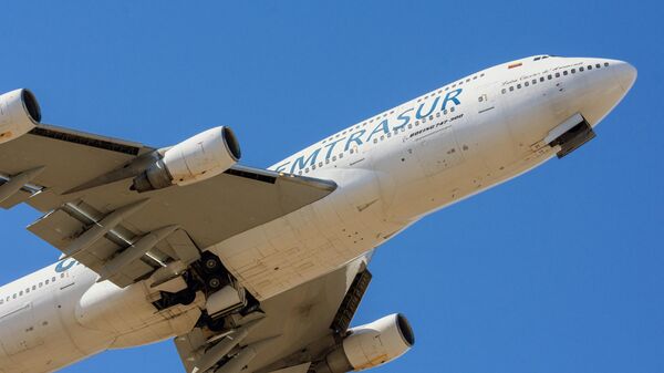 El avión de Emtrasur retenido en Argentina - Sputnik Mundo