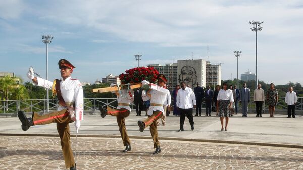 La visita oficial en Cuba de Umaro Sissoco Embaló, presidente de Guinea Bissau - Sputnik Mundo