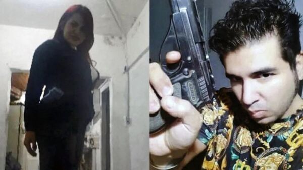 Brenda Uliarte, de 23 años, y Sabag Montiel, acusados en intento de atentado contra la vicepresidenta - Sputnik Mundo