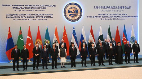 Los países miembros de la Organización de Cooperación de Shanghái (OCS) - Sputnik Mundo