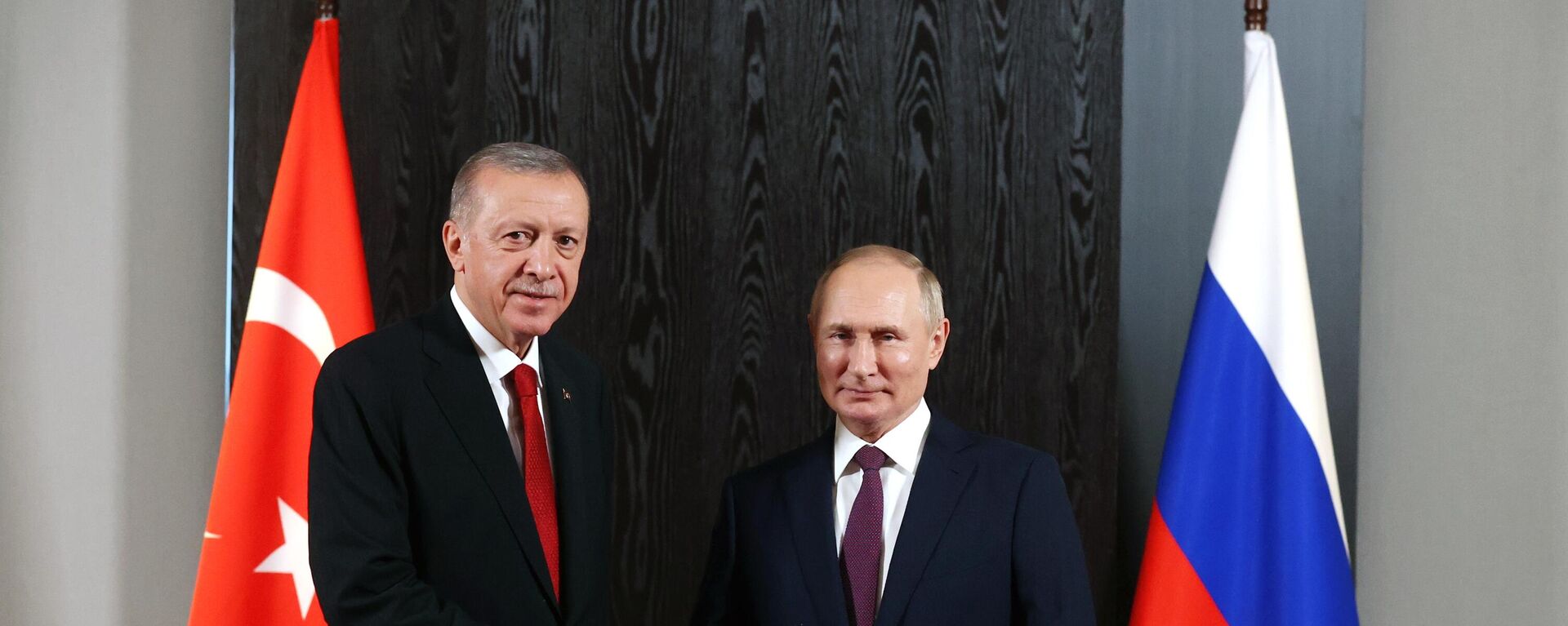 El presidente turco, Recep Tayyip Erdogan, y el presidente ruso, Vladímir Putin - Sputnik Mundo, 1920, 11.12.2022