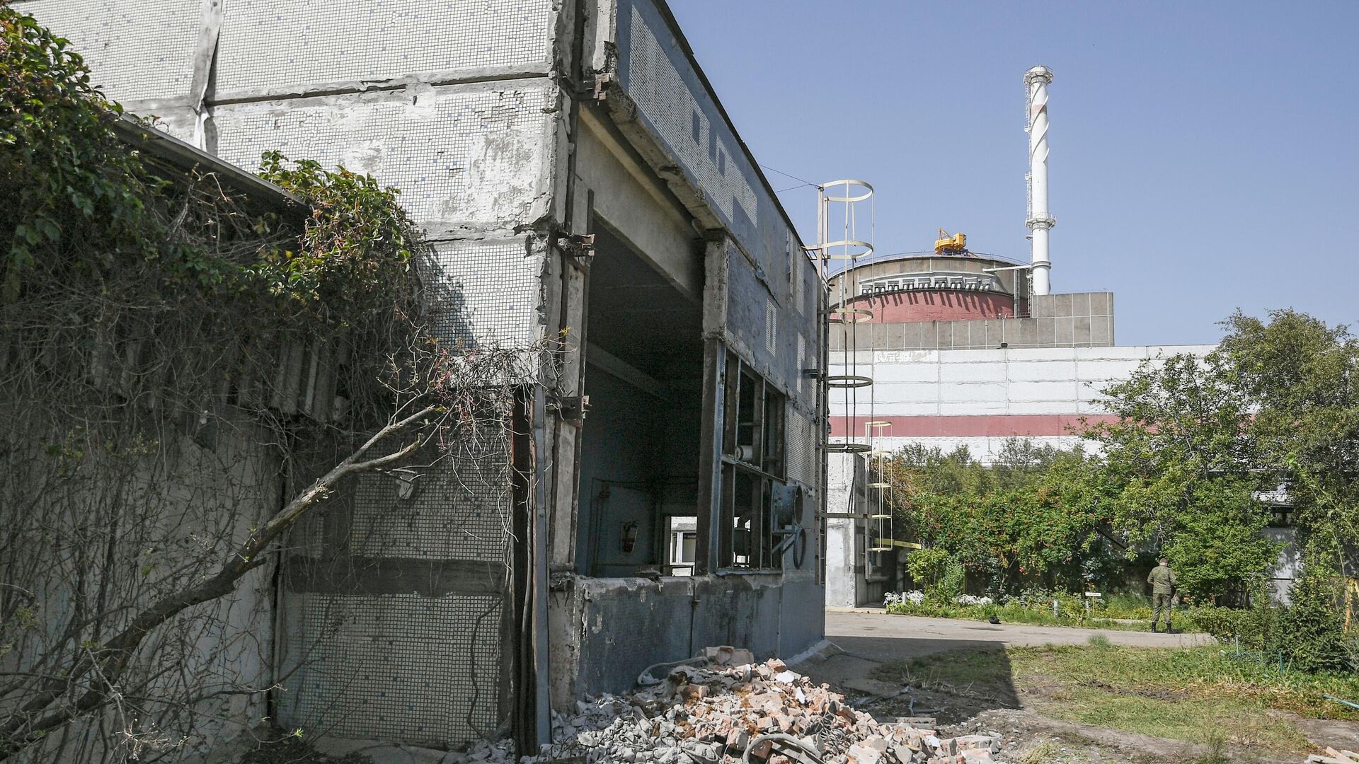 La central nuclear de Zaporiyia - Sputnik Mundo, 1920, 17.09.2022