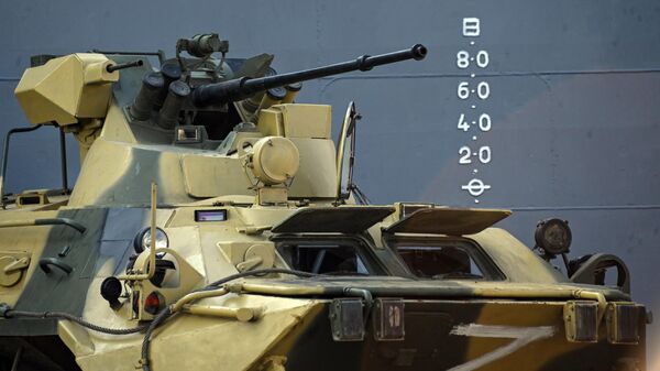 Vehículo blindado de transporte de personal BTR-82A - Sputnik Mundo