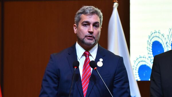Mario Abdo, el presidente de Paraguay - Sputnik Mundo