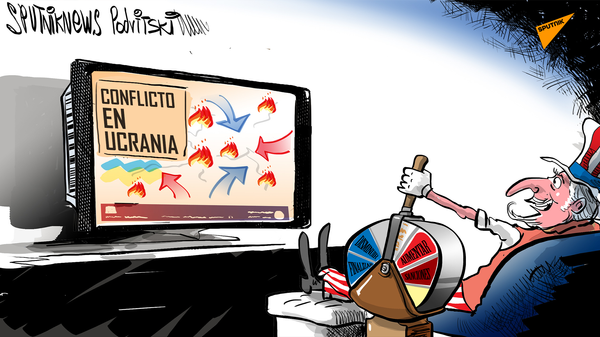 El papel de EEUU en el conflicto en Ucrania - Sputnik Mundo