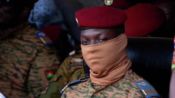 Ibrahim Traoré, el capitán del Ejército de Burkina Faso - Sputnik Mundo