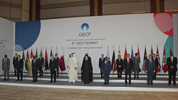 El Foro GECF en Catar, febrero del 2022 - Sputnik Mundo