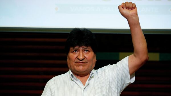 Evo Morales, el expresidente boliviano (archivo) - Sputnik Mundo