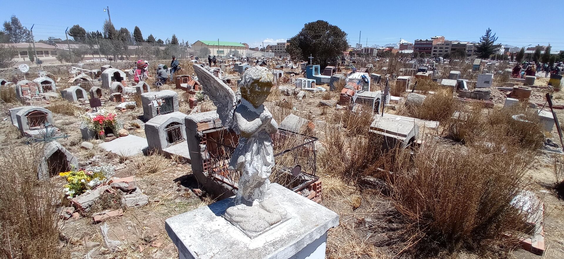 El día de Todos Santos en el cementerio Héroes del Gas de El Alto, en Bolivia - Sputnik Mundo, 1920, 02.11.2022
