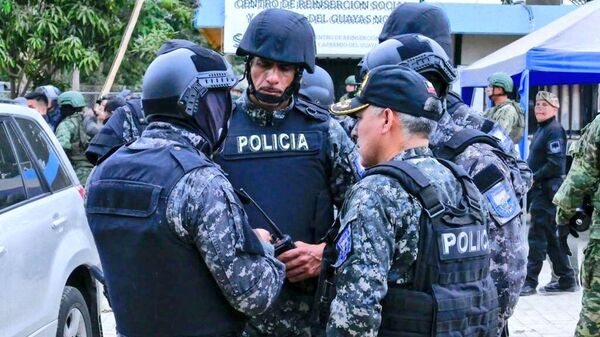 Policía en Ecuador - Sputnik Mundo