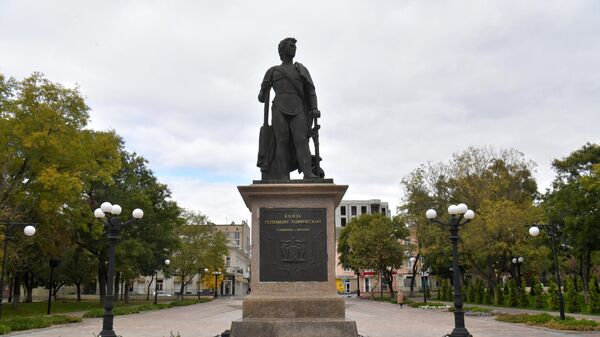 El monumento al príncipe Grigori Potiomkin en Jersón, Rusia - Sputnik Mundo
