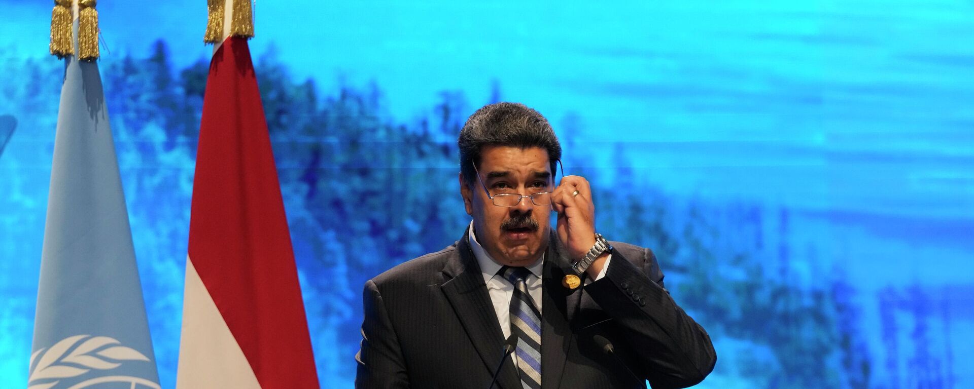 Nicolás Maduro, el presidente de Venezuela en la 27 Conferencia de las Partes (COP27) de la Convención Marco de las Naciones Unidas sobre el Cambio Climático - Sputnik Mundo, 1920, 17.11.2022