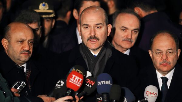 Suleyman Soylu, ministro del Interior de Turquía - Sputnik Mundo