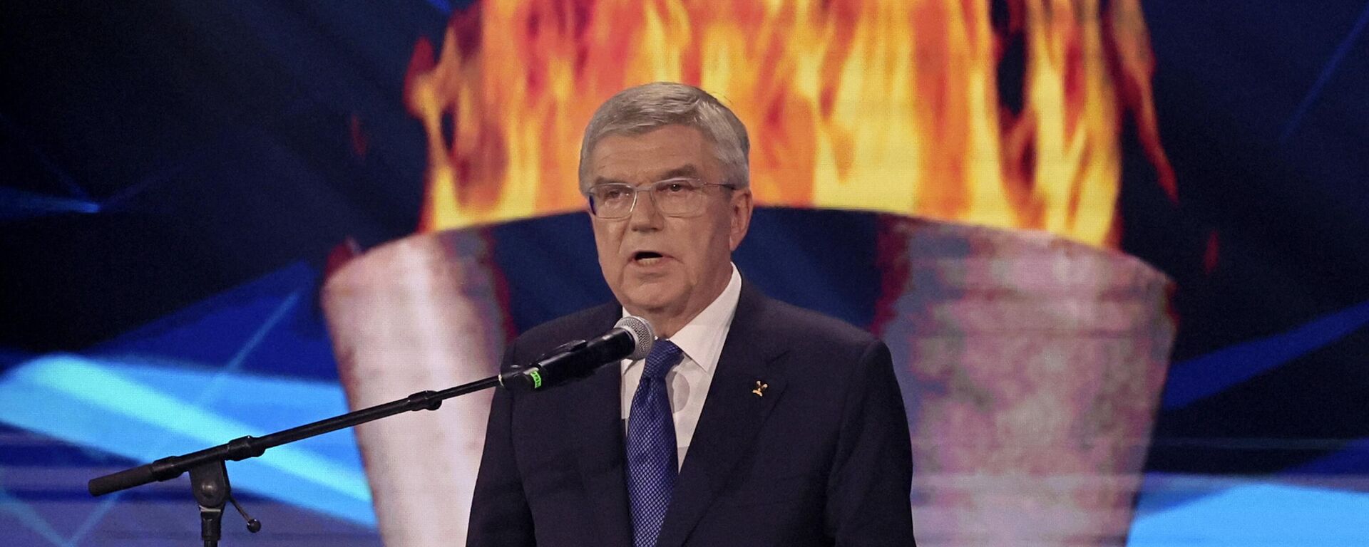 Thomas Bach, presidente del Comité Olímpico Internacional durante una ceremonia en Israel en septiembre de 2022 - Sputnik Mundo, 1920, 16.11.2022