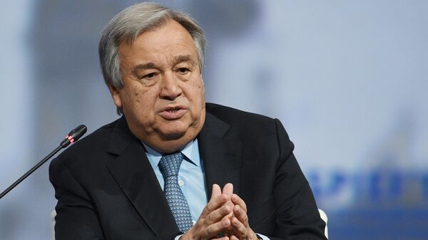 António Guterres, el secretario general de Naciones Unidas (ONU) - Sputnik Mundo