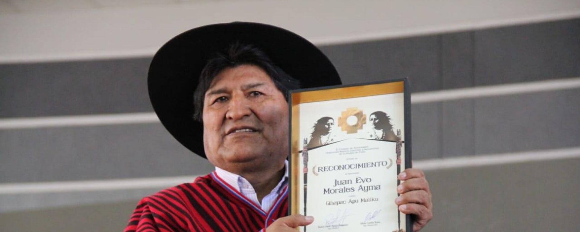 Evo Morales recibe su doctorado honoris causa en Puno, Perú - Sputnik Mundo, 1920, 24.11.2022
