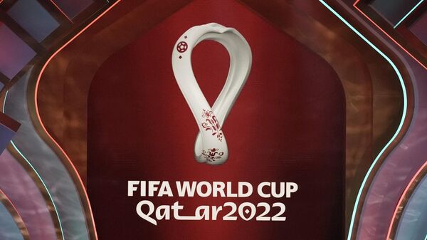 El logo de la Copa del Mundo de fútbol 2022 en Catar - Sputnik Mundo