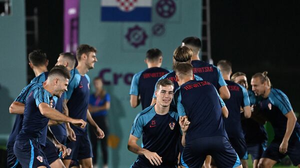 El equipo de fútbol de Croacia - Sputnik Mundo