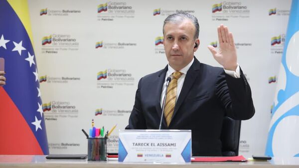 Tareck El Aissami, ministro de Petróleo de Venezuela - Sputnik Mundo