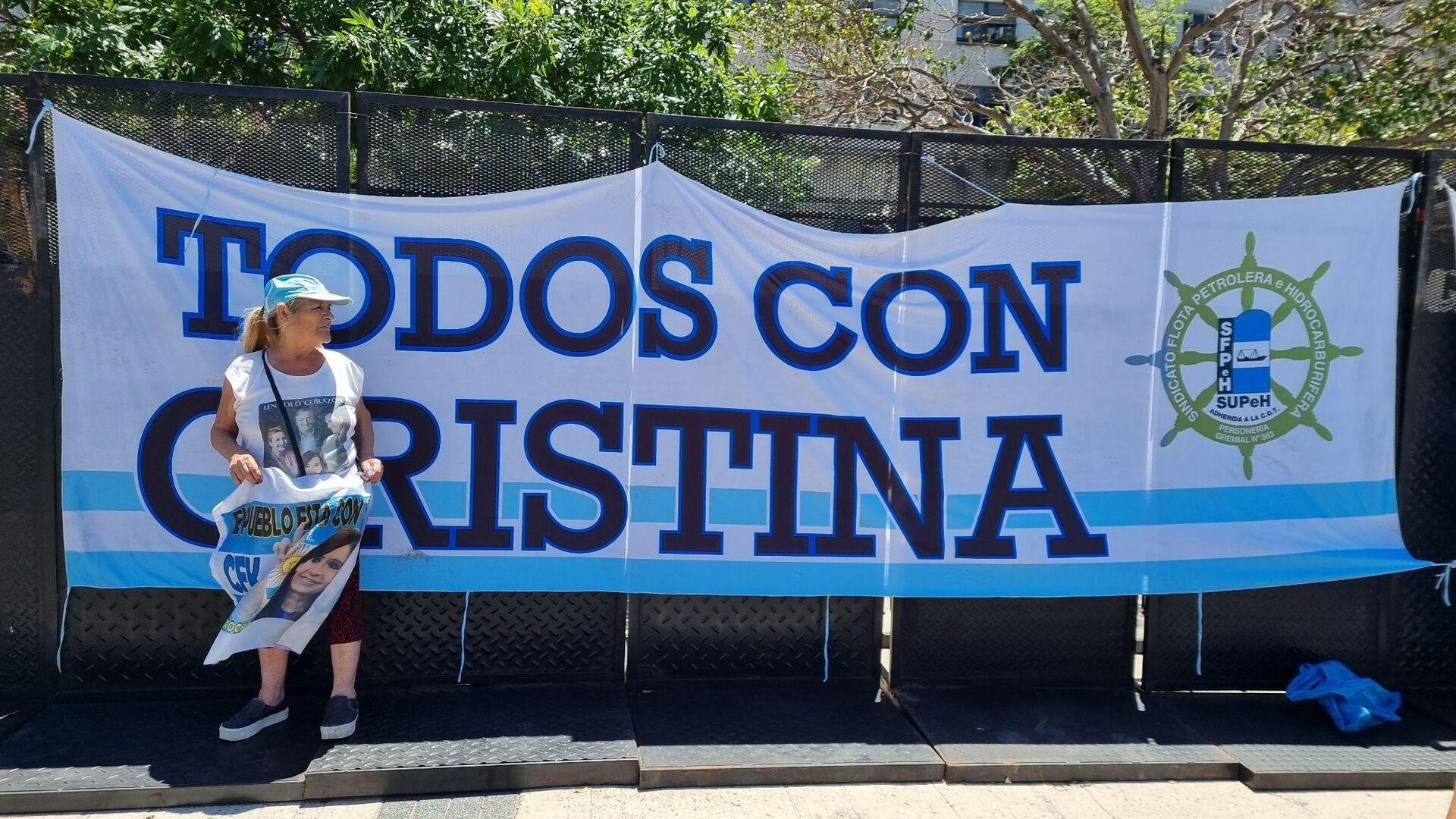 Movilización en apoyo a Cristina Fernández  - Sputnik Mundo, 1920, 06.12.2022
