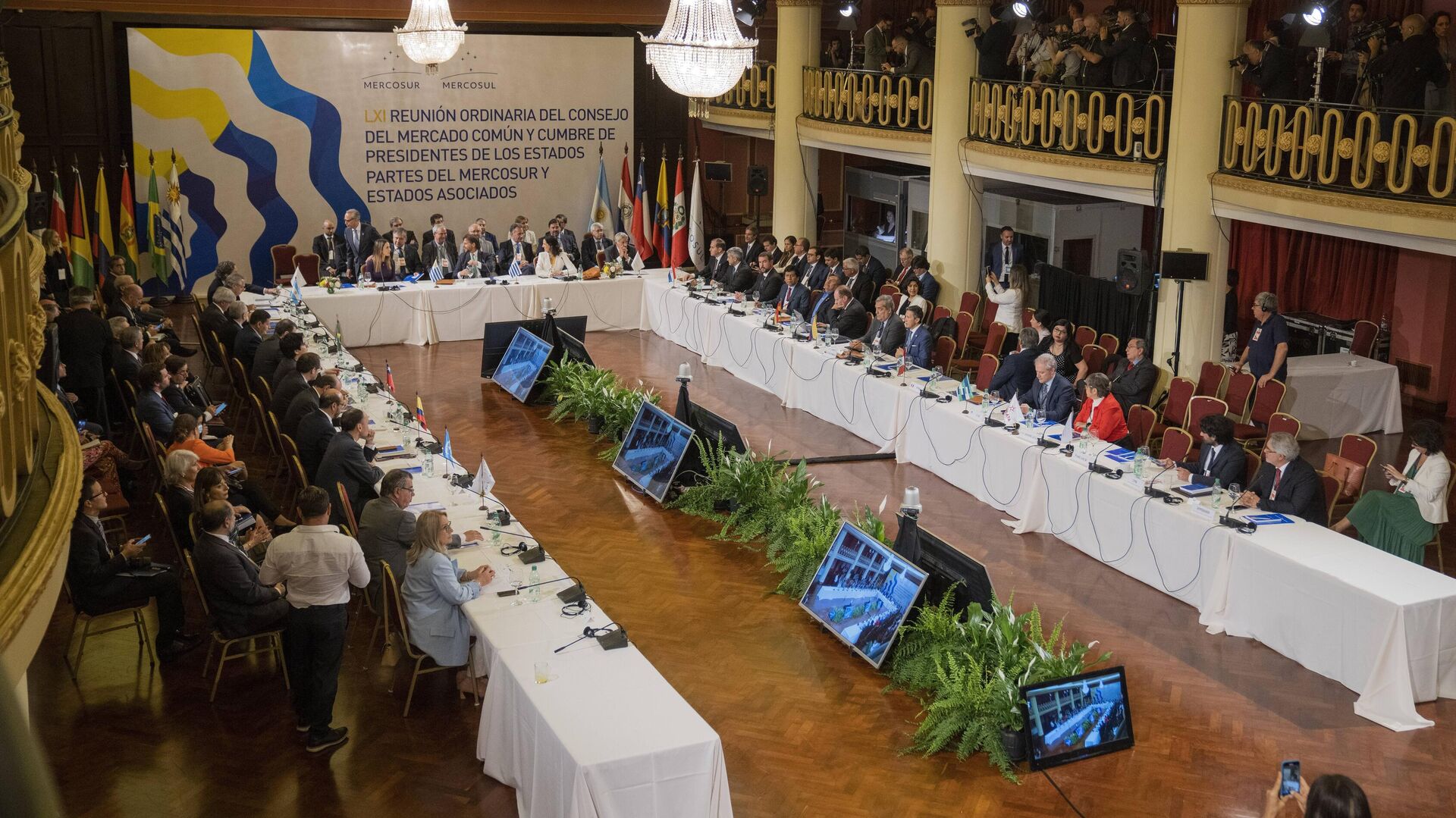 La 61 Cumbre de Jefes de Estado del Mercado Común del Sur (Mercosur) - Sputnik Mundo, 1920, 07.12.2022