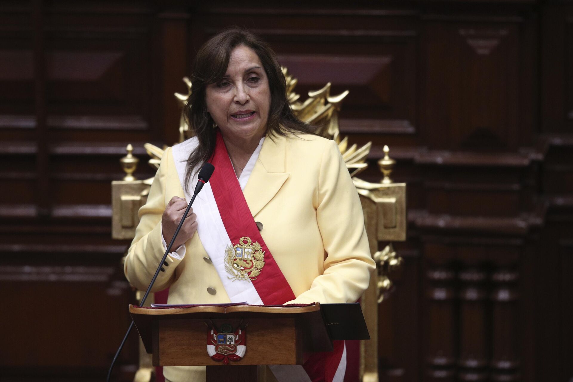 Dina Boluarte, presidenta de Perú - Sputnik Mundo, 1920, 08.12.2022