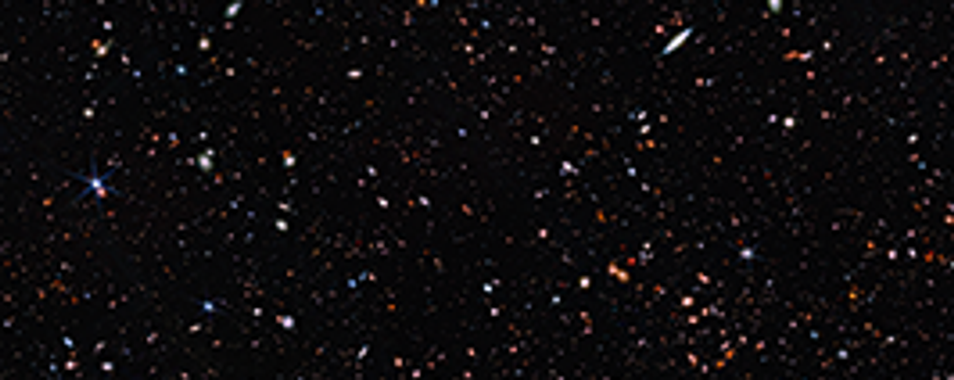 La luz de una galaxia lejana que fue captado por el telescopio Webb - Sputnik Mundo, 1920, 13.12.2022