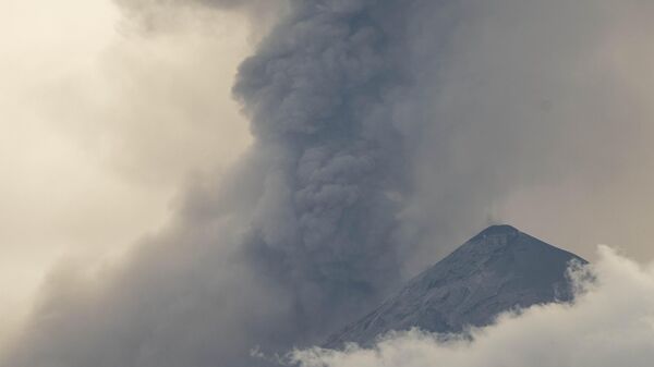 Volcán de Fuego en Guatemala  - Sputnik Mundo