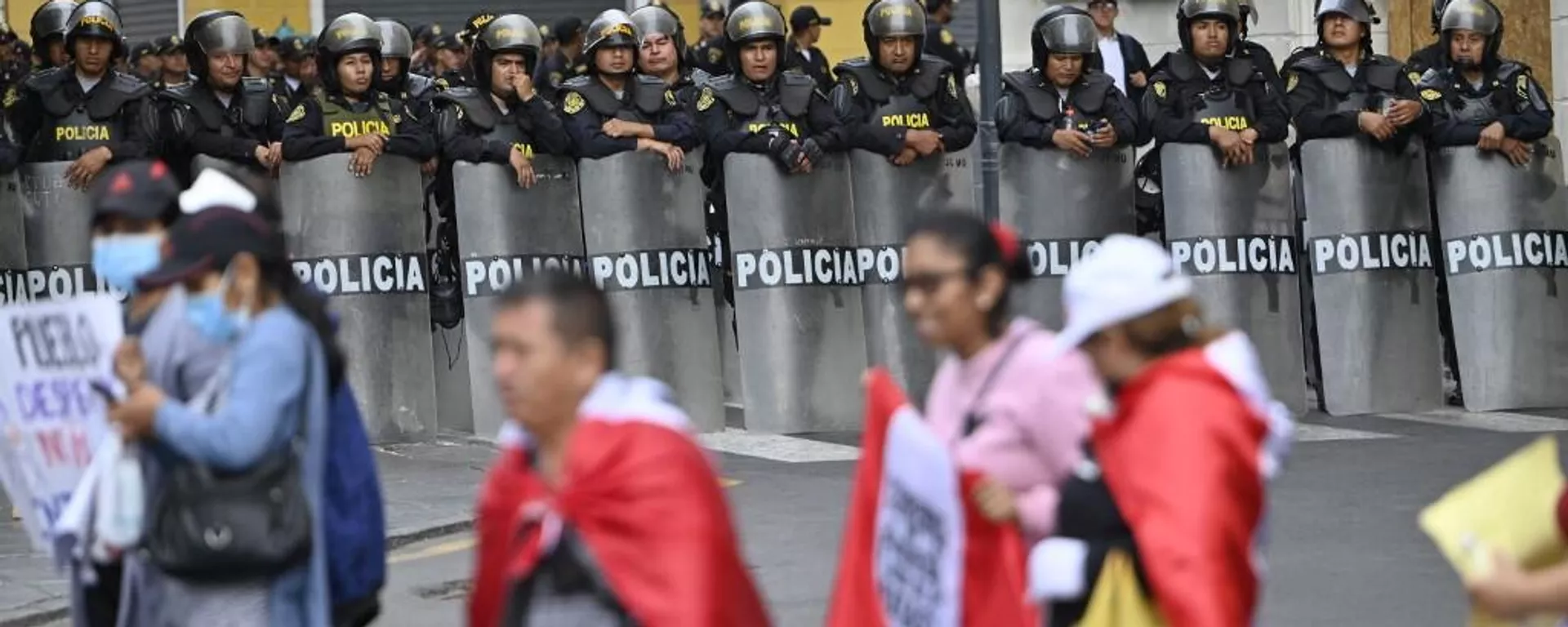 Las protestas en Perú iniciaron desde el pasado 10 de diciembre. - Sputnik Mundo, 1920, 15.12.2022