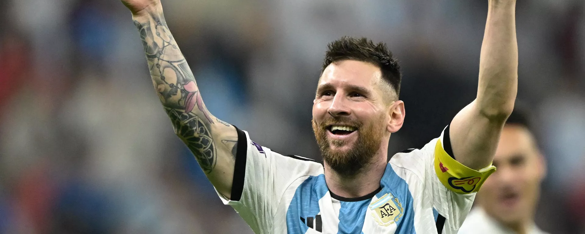 El goleador argentino Lionel Messi, capitán de su selección, disputa la final de Catar 2022 a Francia. - Sputnik Mundo, 1920, 16.12.2022