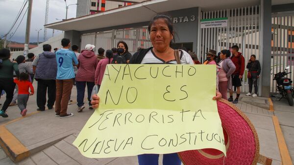 Uno de los focos de la represión derivada de la crisis política en Perú ha sido la ciudad de Ayacucho. - Sputnik Mundo