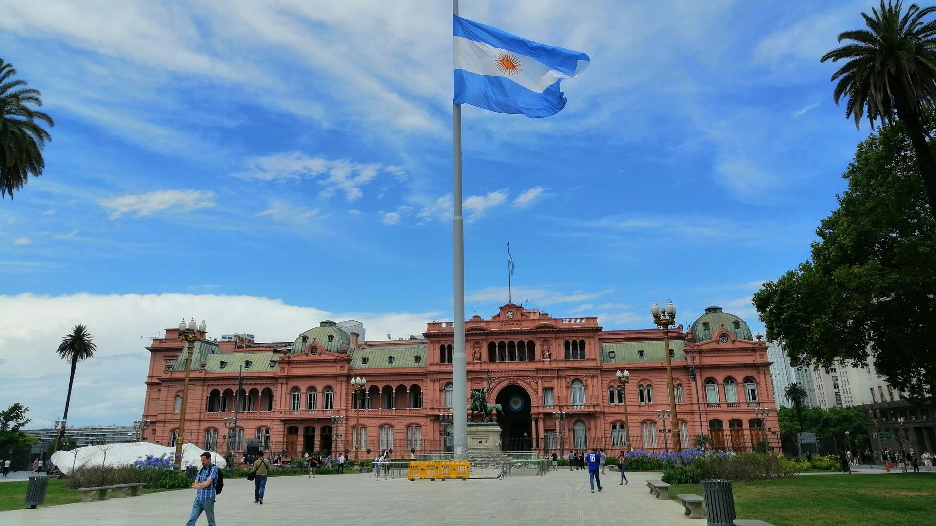 La Casa Rosada, sede del poder ejecutivo de Argentina, en Buenos Aires. - Sputnik Mundo, 1920, 25.06.2023