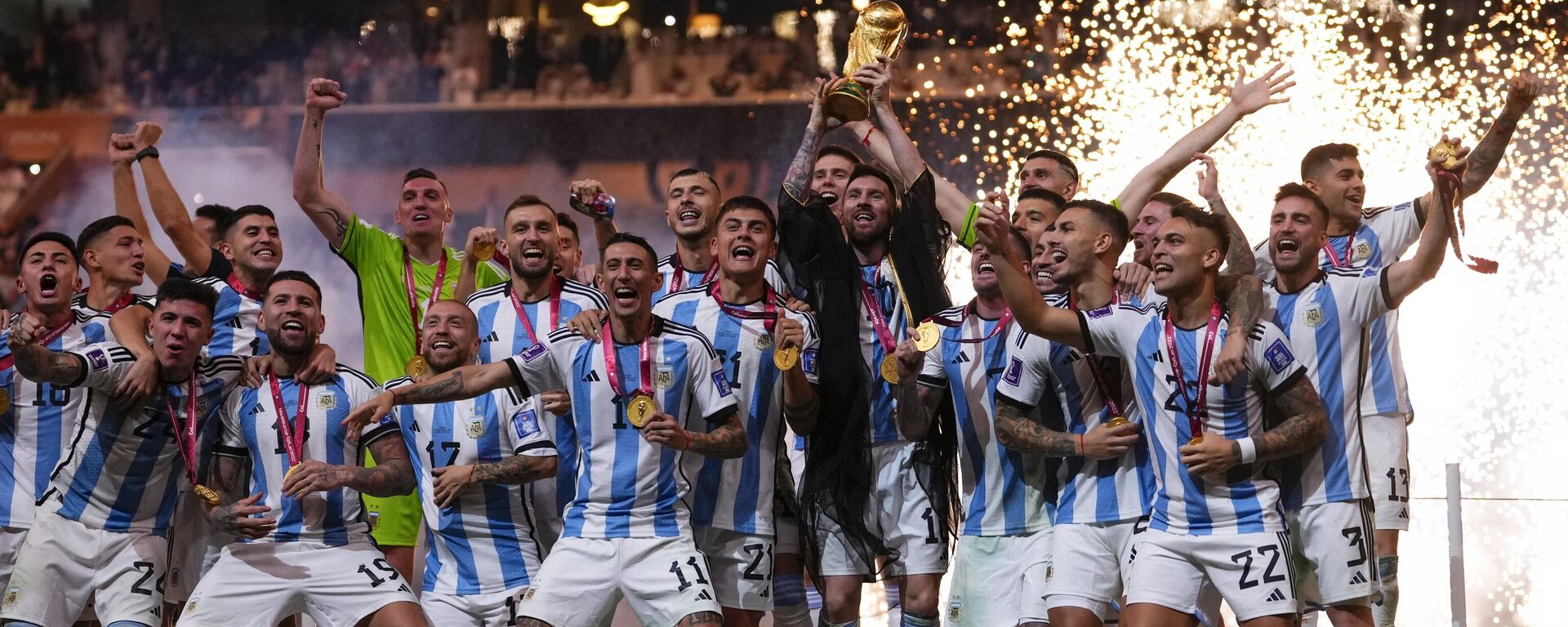 La selección argentina de fútbol, campeona del Mundial de Catar 2022  - Sputnik Mundo, 1920, 20.12.2022