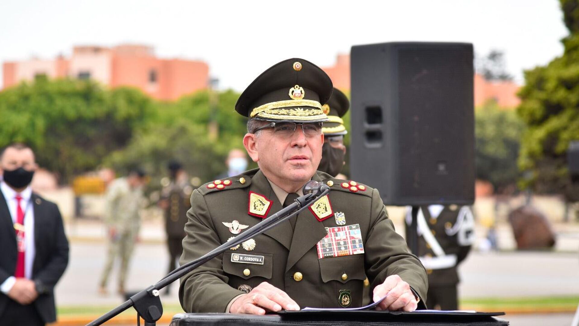 El ex comandante general del Ejército de Perú Walter Córdova - Sputnik Mundo, 1920, 22.12.2022