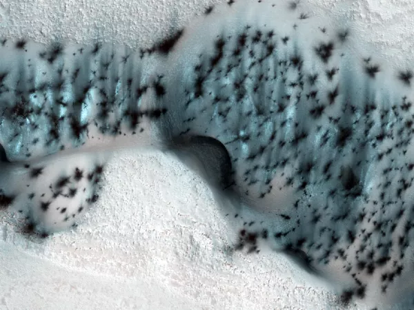 El hielo marciano se presenta en dos variedades: hielo de agua y dióxido de carbono, o hielo seco. - Sputnik Mundo