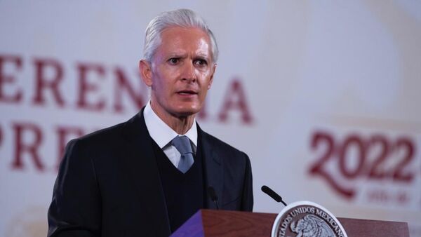 El gobernador del Estado de México, Alfredo del Mazo - Sputnik Mundo