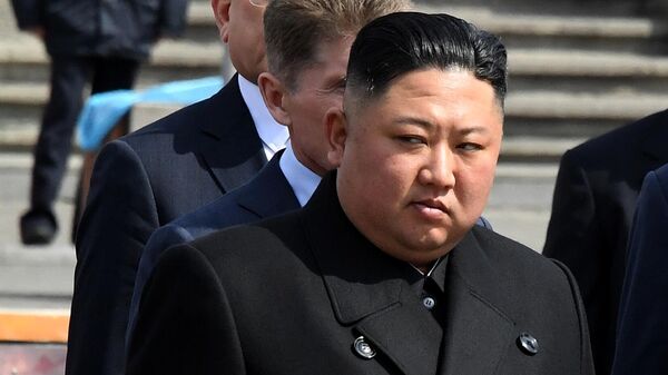 El presidente de Corea del Norte, Kim Jong-un - Sputnik Mundo