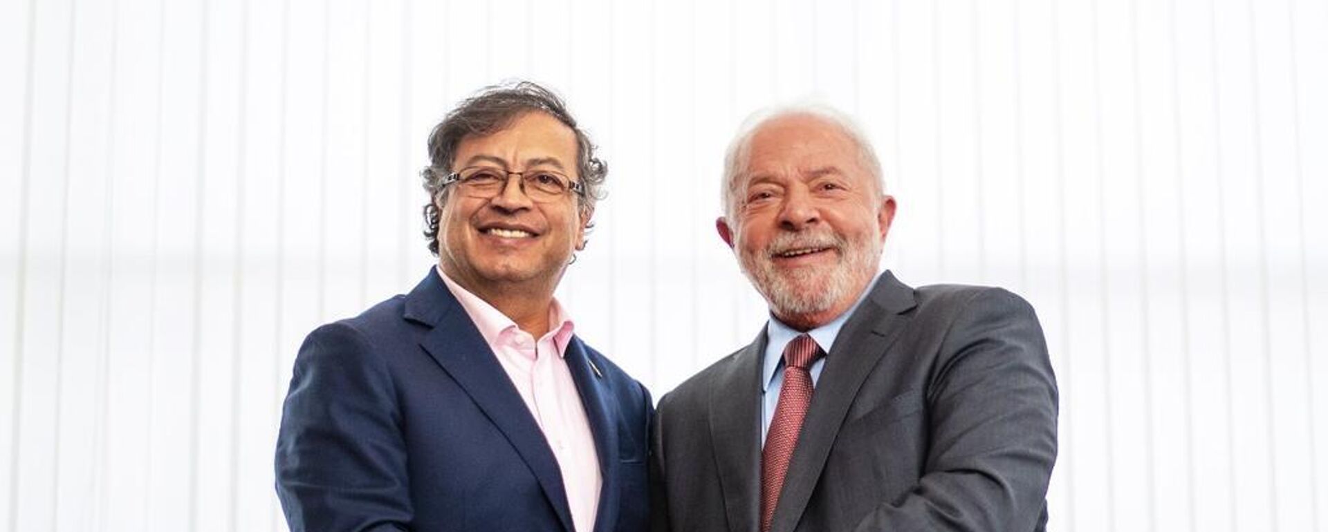 Los presidentes de Colombia y Brasil, Gustavo Petro y Luiz Inácio Lula da Silva, de izquierda a derecha. - Sputnik Mundo, 1920, 03.01.2023