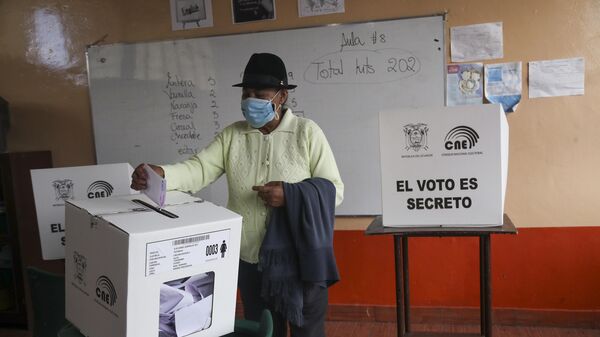 Las eleccions en Ecuador, 2021 - Sputnik Mundo