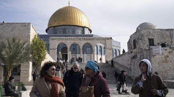 La Explanada de las Mezquitas en la Ciudad Vieja de Jerusalén - Sputnik Mundo