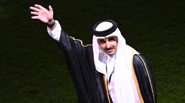 El emir de Catar, Tamim bin Hamad Al Thani - Sputnik Mundo